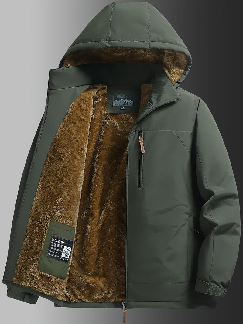 Jacket - Fleece Lined Polyester Blend & Insulating Warmth