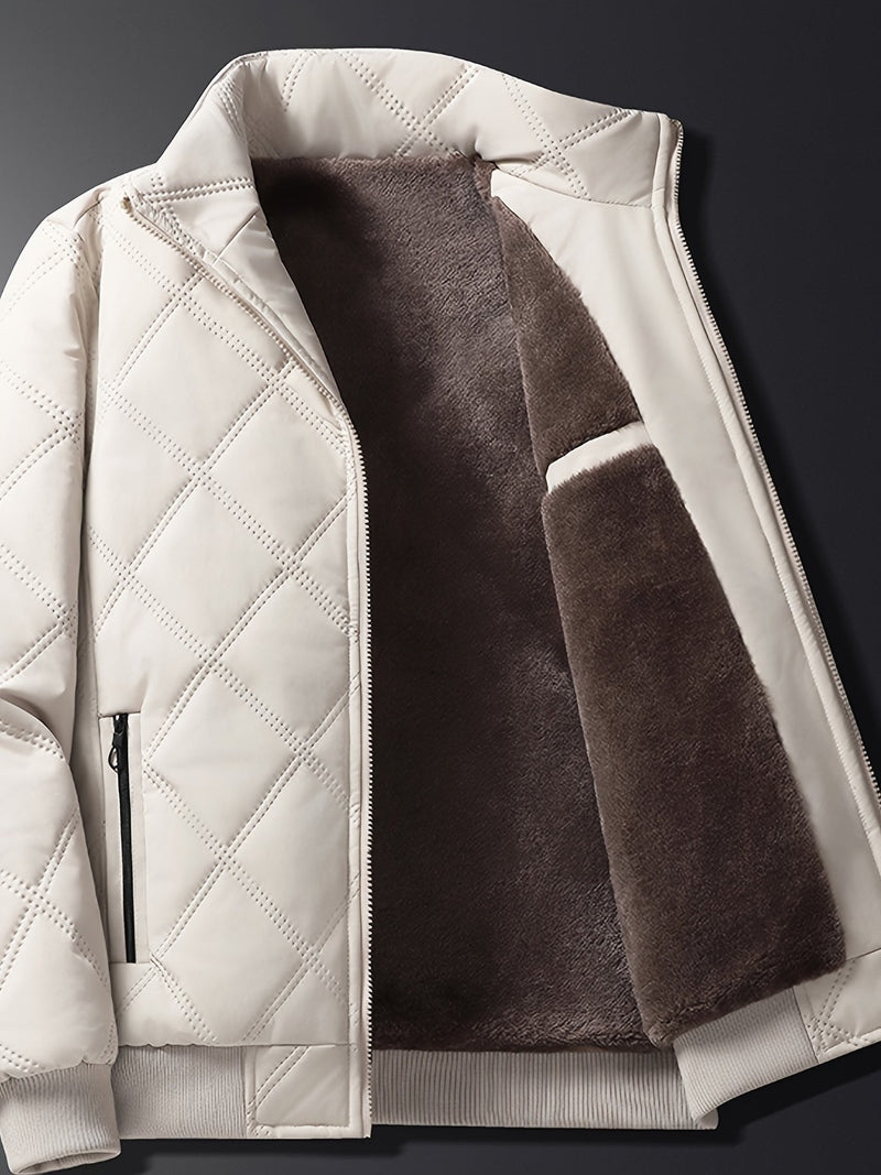 Jacket - Polyester Blend Fleece Lining & Keeps Warm