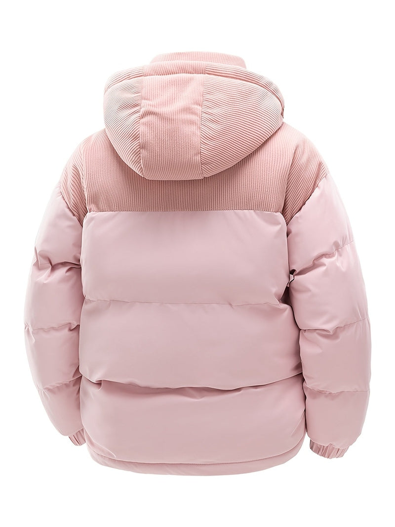 Puffer Jacket - Hooded Thick Fill & Warm Insulation