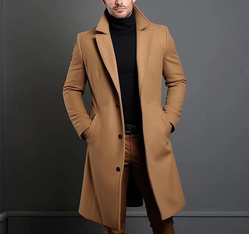 Trench Coat Set - Layered Two Piece & Windproof Warmth