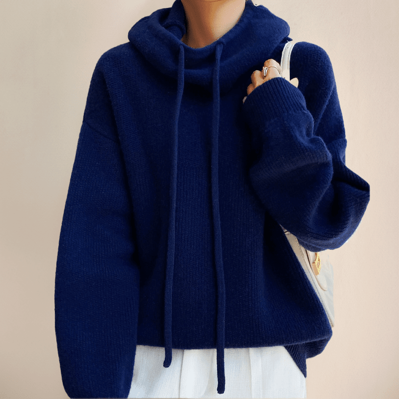 Wool-Blend Turtleneck Sweater - Silky Feel And Warmth