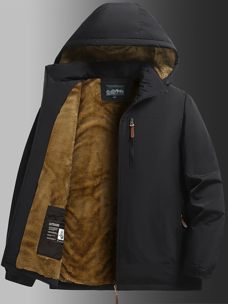 Jacket - Fleece Lined Polyester Blend & Insulating Warmth