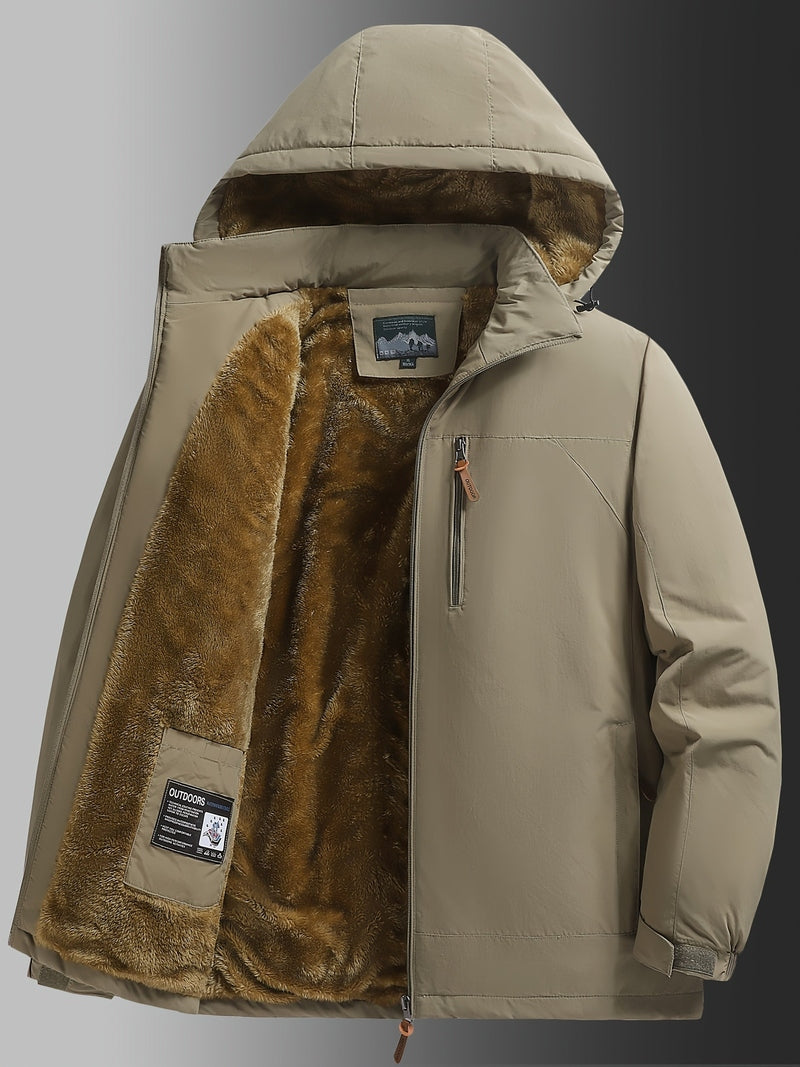 Jacket - Fleece Lined Polyester Blend & Insulating Warmth
