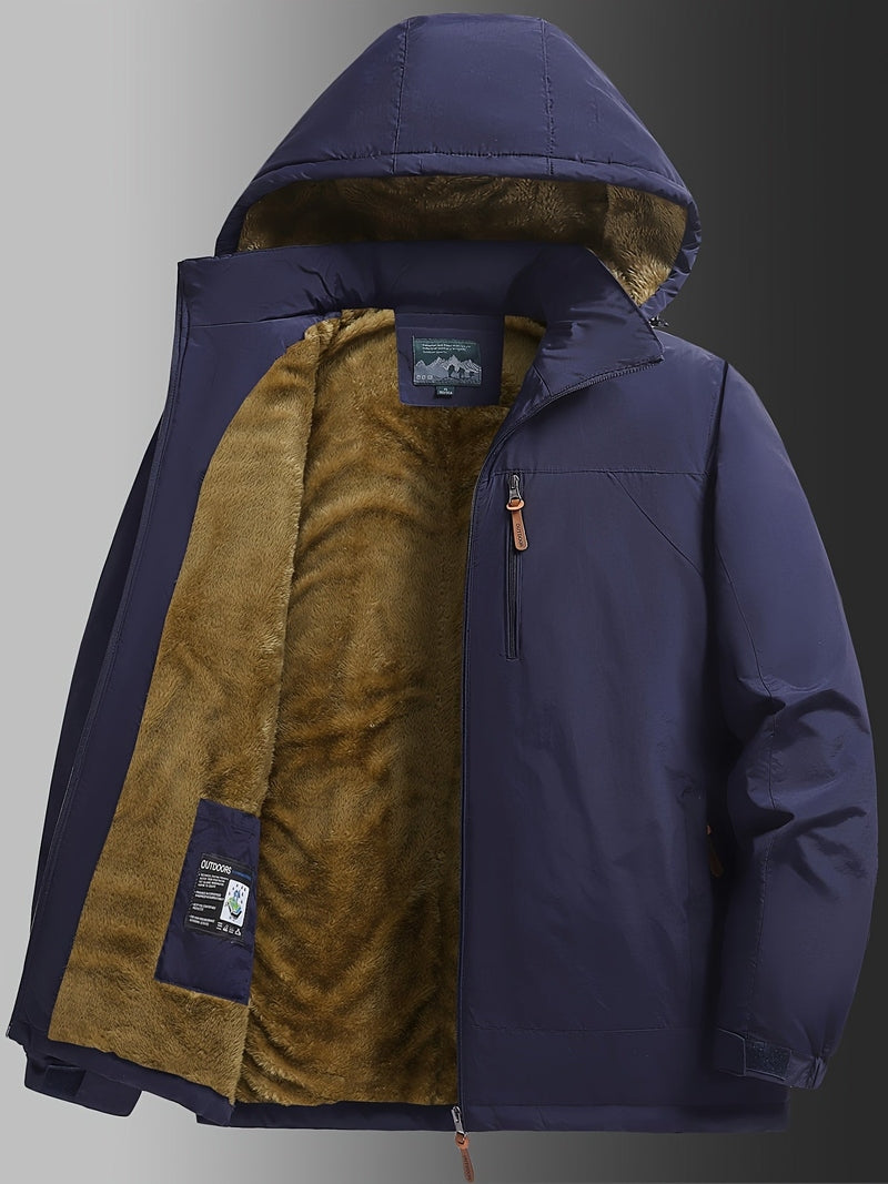Jacket - Fleece Lined Polyester Blend & Insulating Warmth