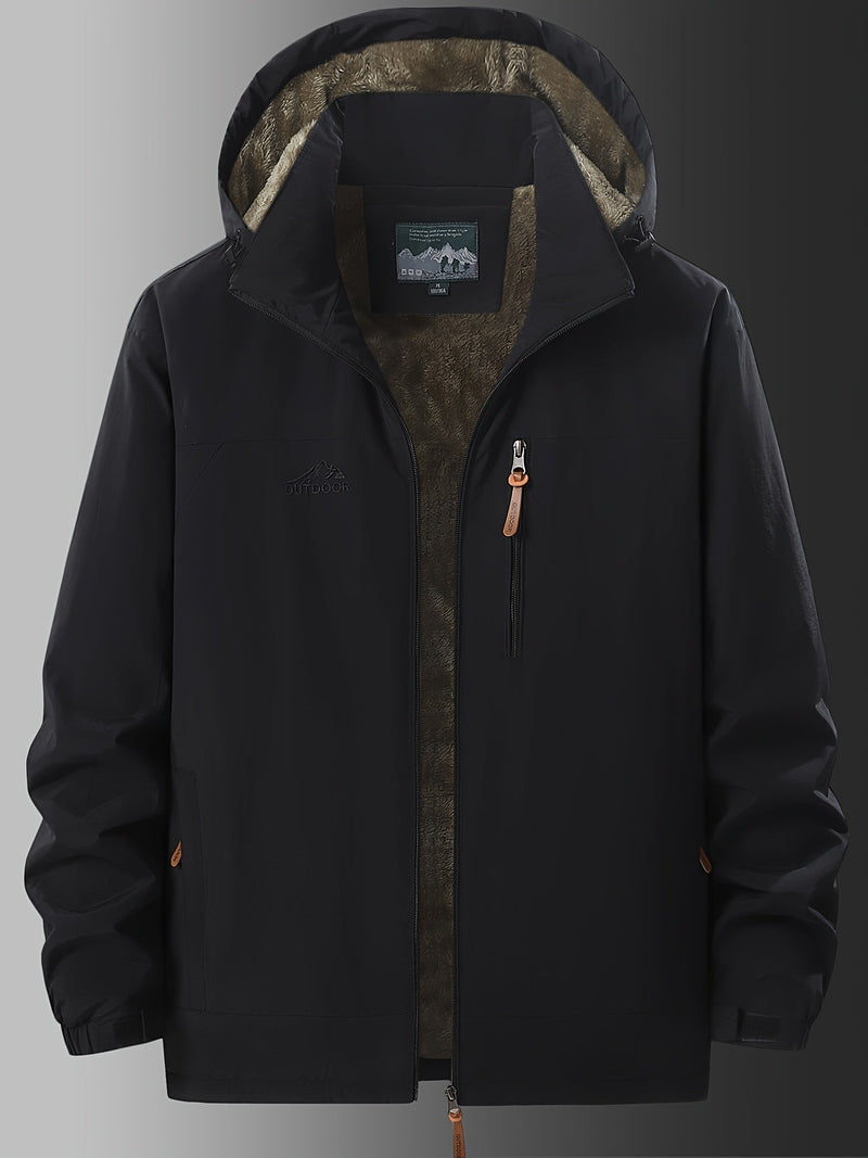 Jacket - Fleece Lined Polyester Blend & Insulating Warmth