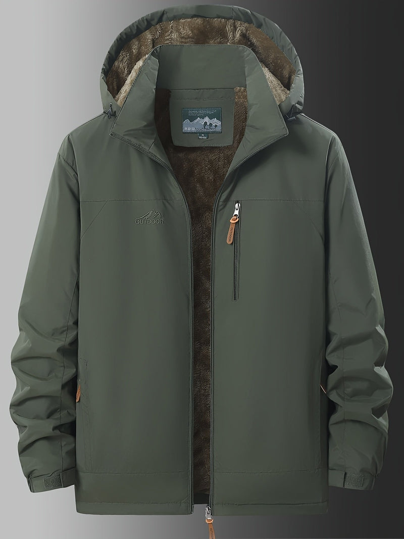 Jacket - Fleece Lined Polyester Blend & Insulating Warmth