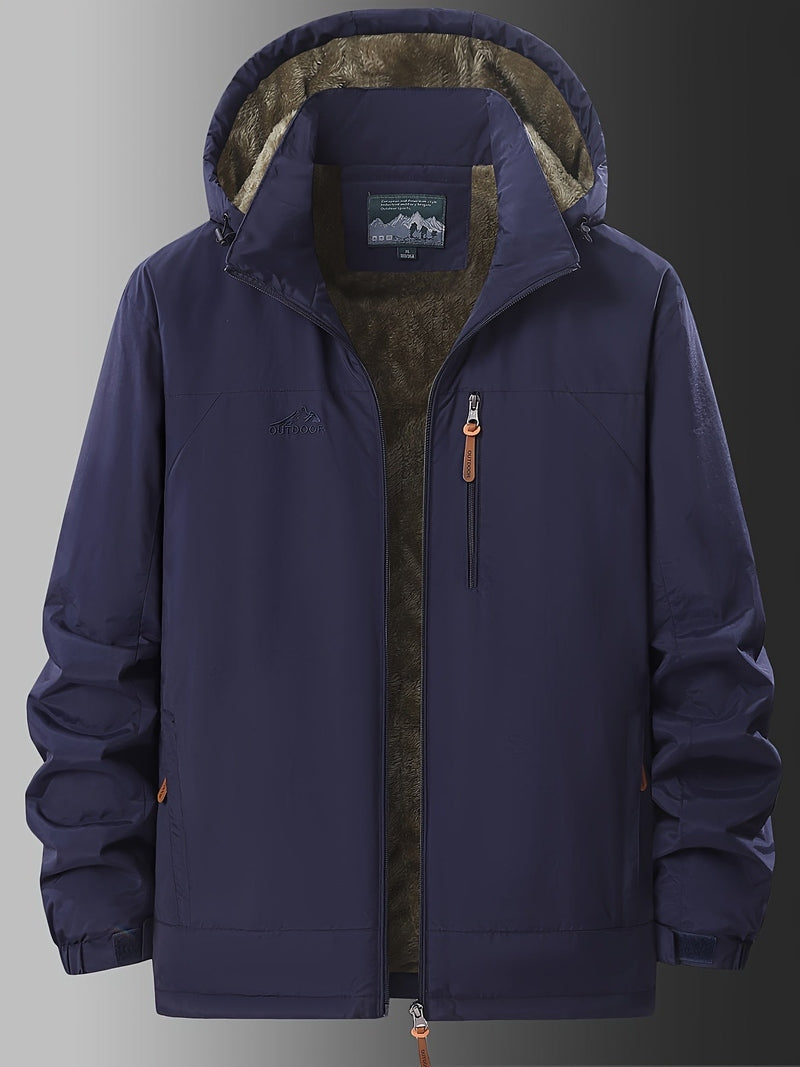 Jacket - Fleece Lined Polyester Blend & Insulating Warmth