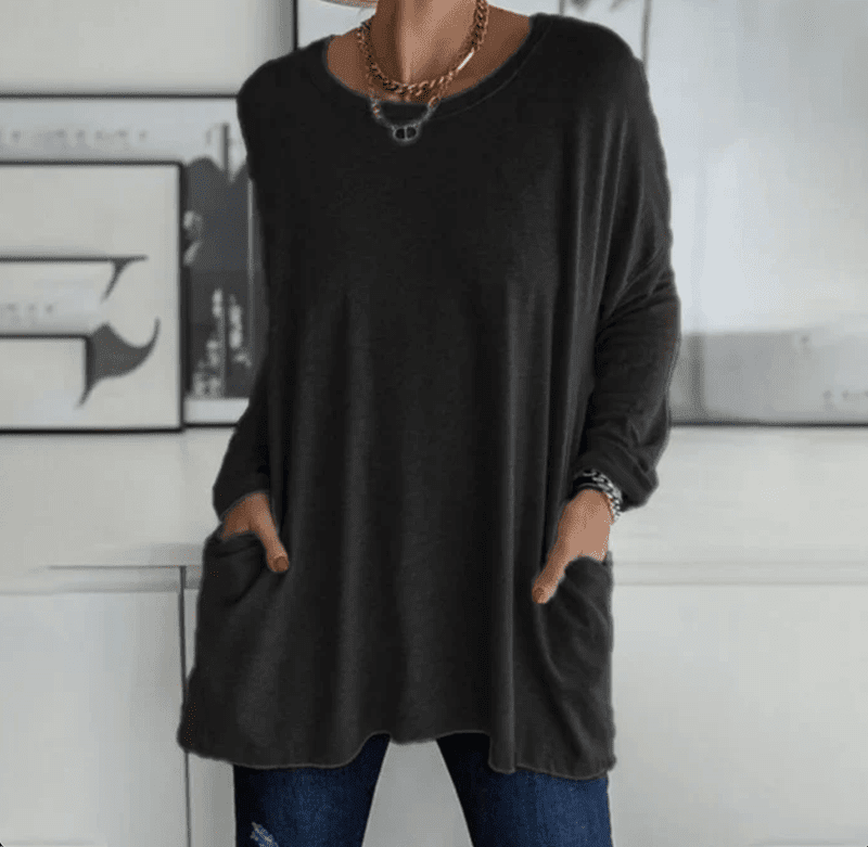 Long Sleeve Top – Sleek Fit & Smooth Layering Comfort