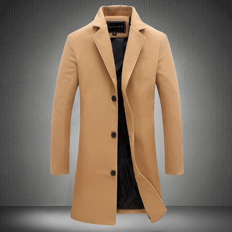 Trench Coat Set - Layered Two Piece & Windproof Warmth